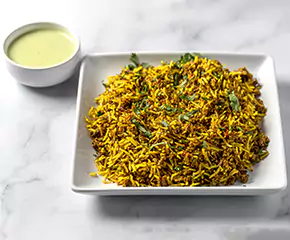 Egg bhurji pulav rice