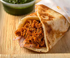 Chicken wrap menu page