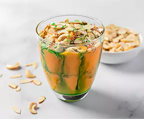 Rich mango mastani drink