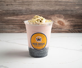 Rose falooda dessert